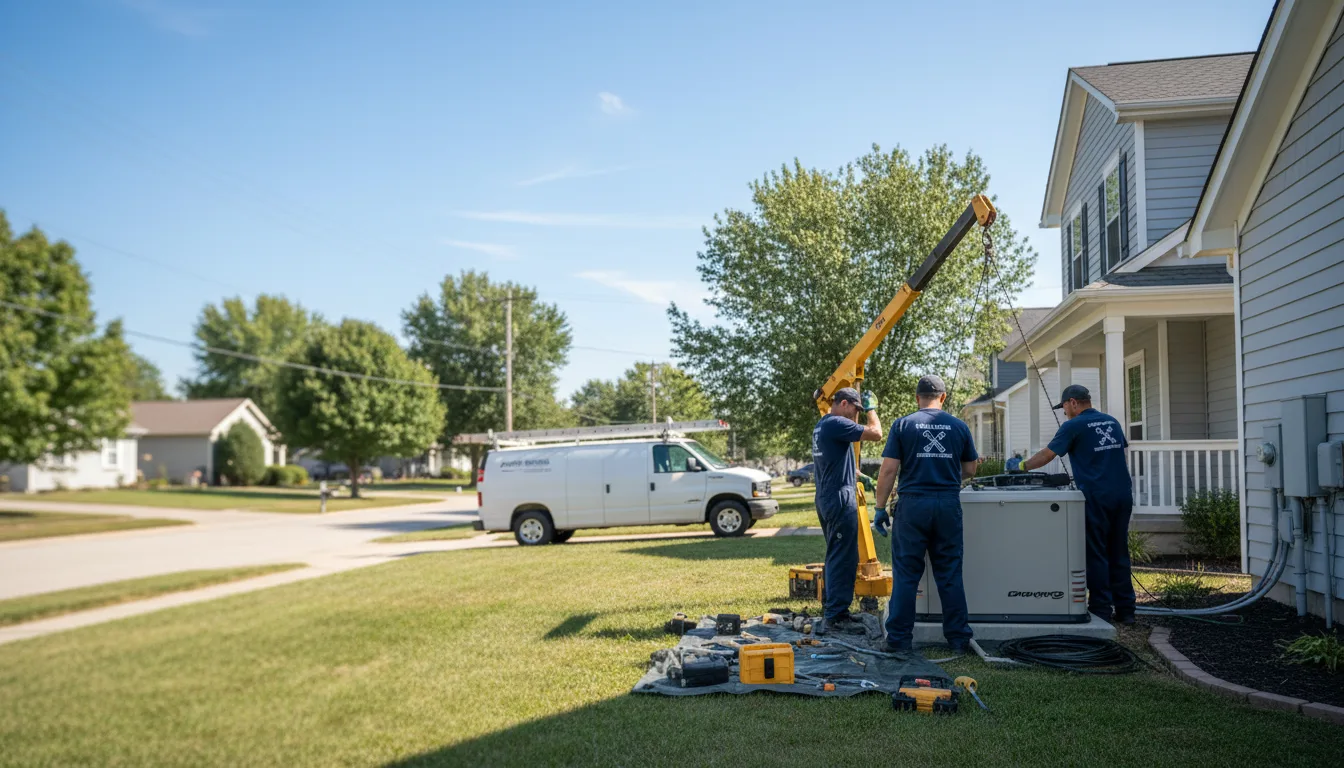 Generator Installation in Ottumwa, IA near me